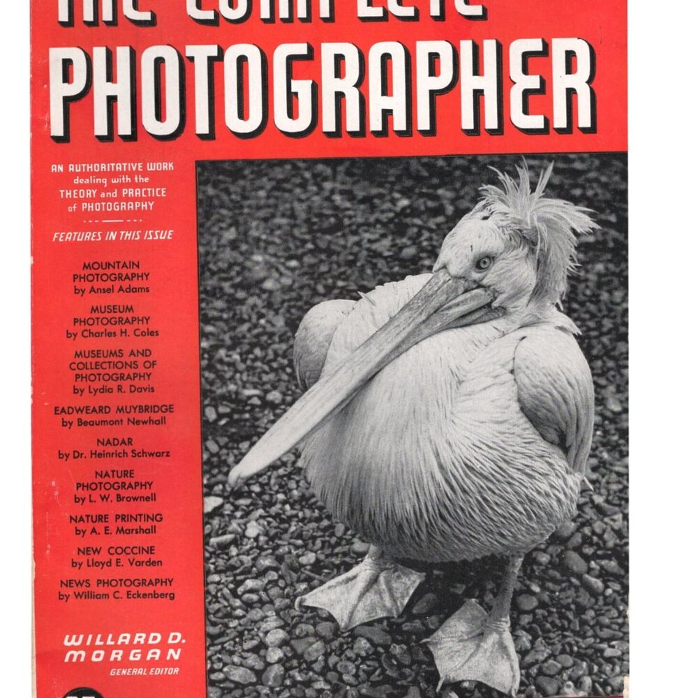 Vintage Magazine Lot of 3 The Complete Photographer Issues 36, 37 & 41 1942